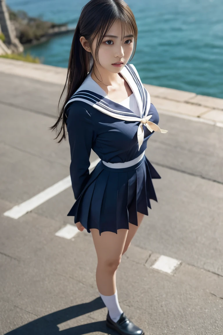 Quite large, sailor suit --auto