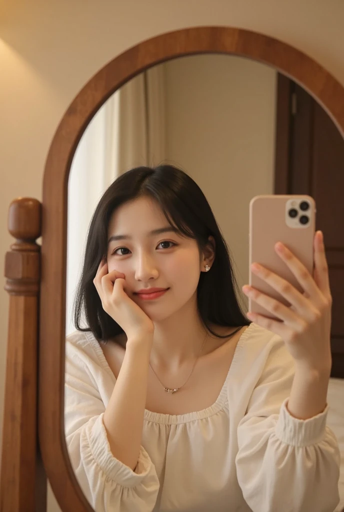 Super sweet girl,The face is very shiny and textured,The face is very delicate, Smooth and delicate,The skin is very delicate, Smooth and delicate