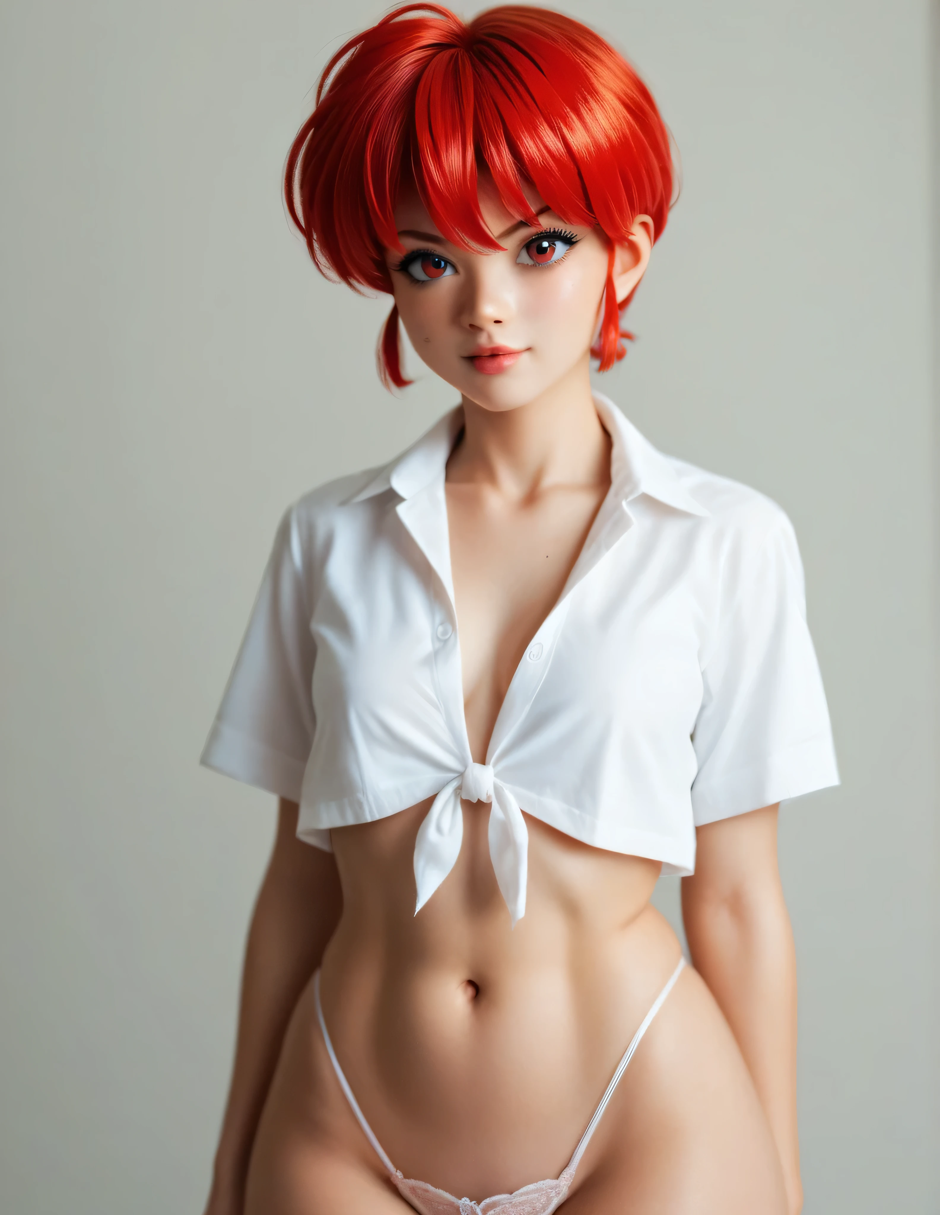 obra maestra, La mejor calidad en el mejor de los casos., anatomically correct, 1 giant breasted girl, (Se envuelve un trozo de tela alrededor del pecho.(Levanta la tela),Wear swimsuit on the lower part of the body.), smile, Estar rojo en la cara, bob che, (pelo aguamarina:1.2), playa de mar,abrir la boca abierta,shy expression,Transparent on legig chest.)
