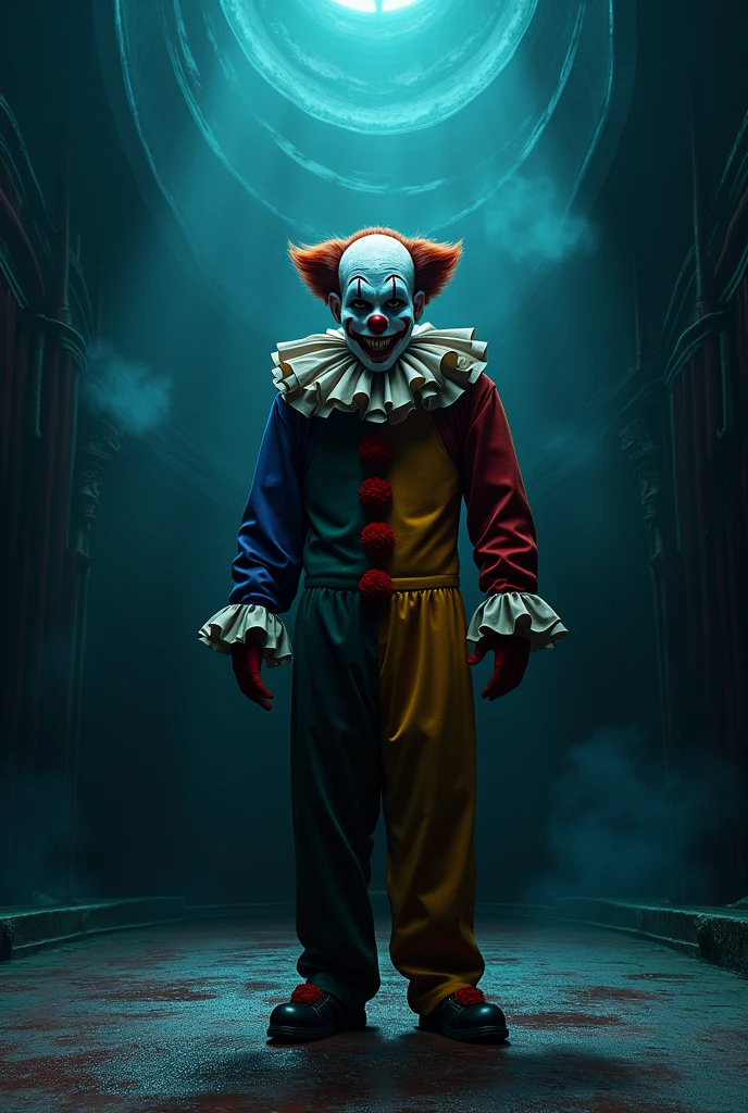 Scary clown, inspired by it the thing