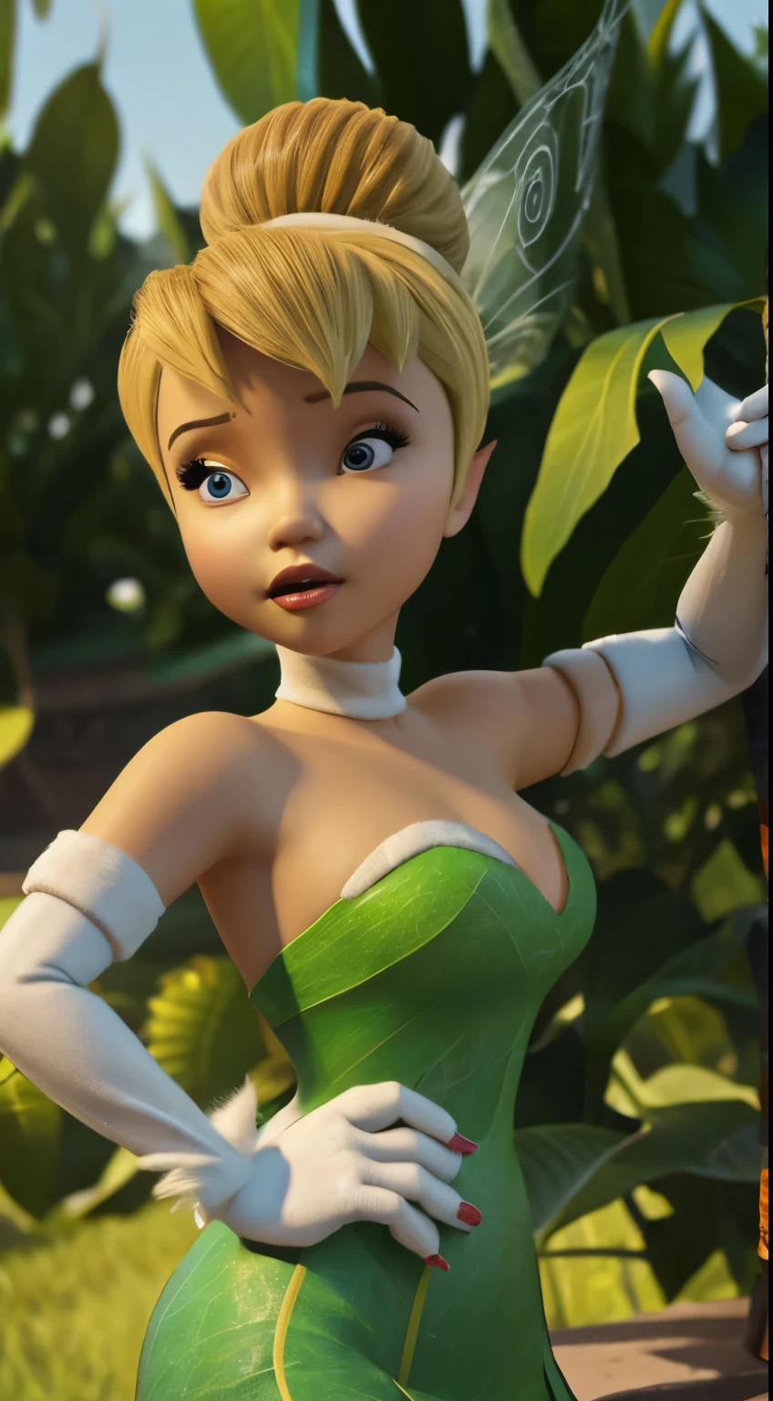 Tinkerbell (Disney) is very hot. busty. cutout. production