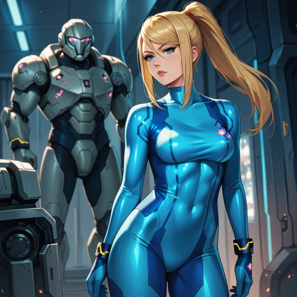 gaintess samus amran suit