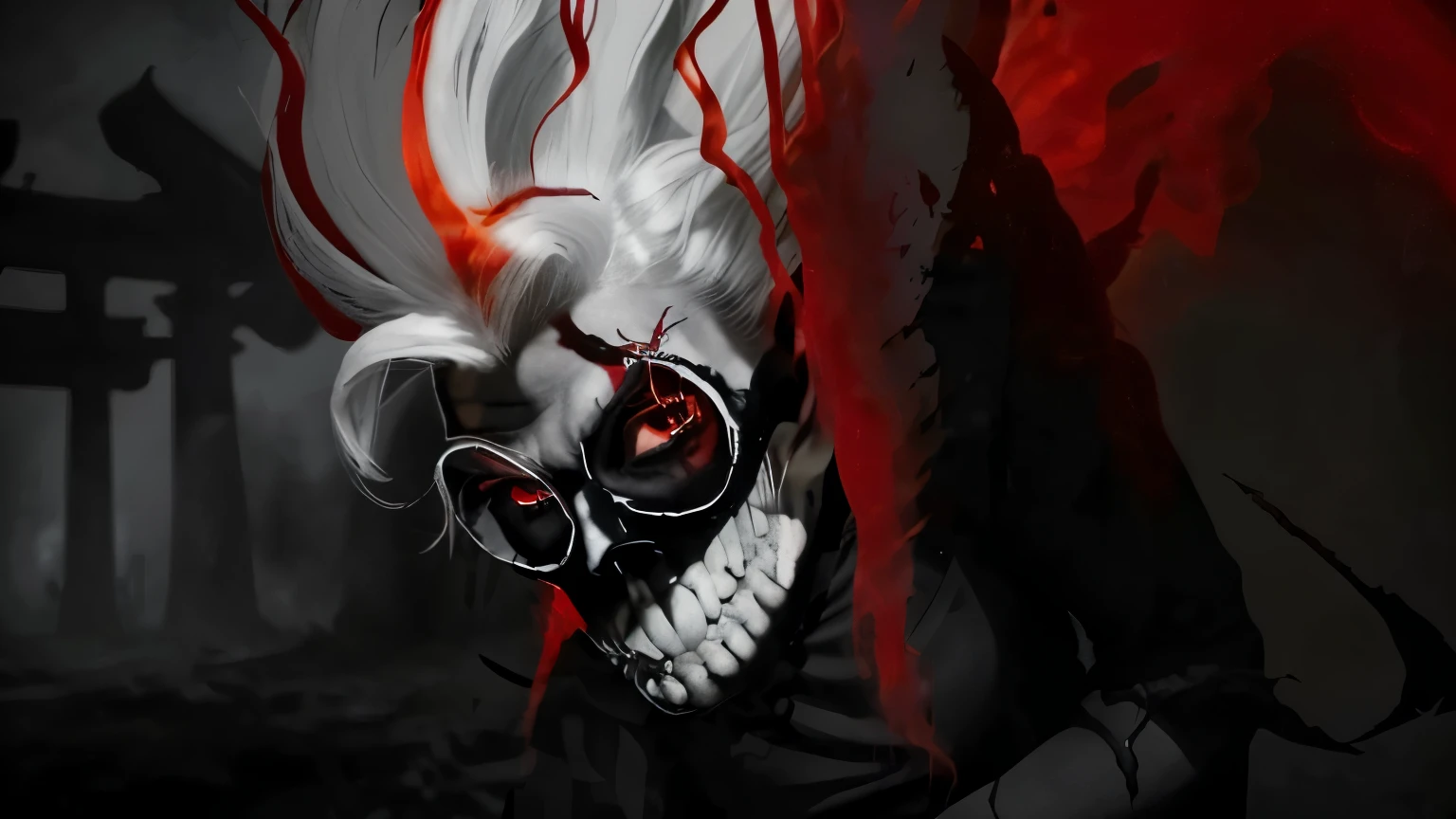 in style of Bradley K. McDevitt
character concept design,half body,1girl，death style，