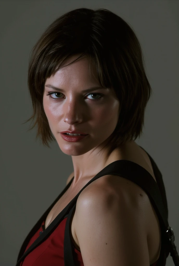 Sienna Guillory as Jill Valentine in Resident Evil Apocalypse movie, "portrait view", "Portrait", top