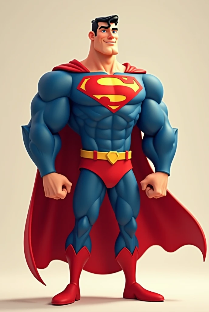 Superman chubby style in action