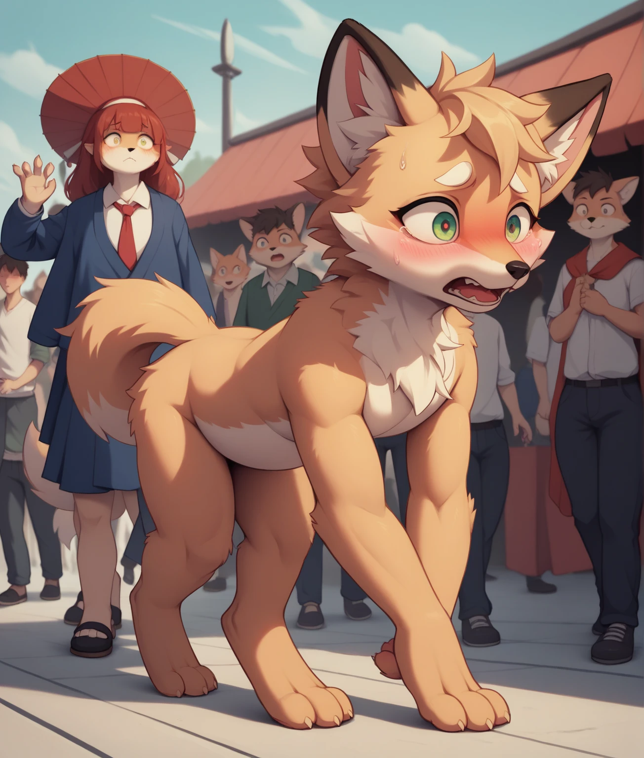 In heat,Entering mating season,A thriving beast,Three shaggy white fox cubs,{Two Girls Pussy line},{One boy Shota Small dick}, Furry, Body Fur, tail,Fluffy fur,Limbs with paws, Naked,Naked,Completely naked, barefoot,Clothes discarded on the floor,animalの特徴を出す,animal, Little, Embarrassed eyes, triplets, whole body, , Nude drawing,Nude Model,School, classroom,high resolution,最high resolution,High pixel count,最High pixel count,Dynamic Angle , Three shaggy white fox cubs ,Furry, low length , {Two young shotas Small dick},{Young Lori Pussy line},animalのようにリアルな毛皮 , Round face, Round eyes , Do not draw hair,Turn your crotch towards you,Showing off your crotch, ,{ Naked,Naked,Completely naked} Show it to the audience, Completely naked,Feeling embarrassed,Embarrassed expression,Embarrassed, ,Spectacle,Surrounded,Obedience,hand between legs,3 fingers,3 toes,anatomically correct,flashing,public nudity,digitigrade,trio,fluffy fur,public indecency,In the crowd,Walking naked in the crowd,Do not hide your crotch,Don't hide your crotch,plantigrade,digitigrade,hypnosiind control,Clothing taken off on the floor,pinned,undressing,eye contact,discarded clothing,highway robbery,A beast needs no clothes.,Clothing is taken away from you.,Clothing is forcibly taken from them.,They are ordered to take off their clothes and get naked.,Take off your clothes while crying,begin to mate forced,begin copulating forced,paw pose,Spread the labia majora,Enlarge the labia majora,I can spread my pussy.I can spread my vagina,be photographed with a cunt,be photographed with a pussy,be photographed with a vagina,