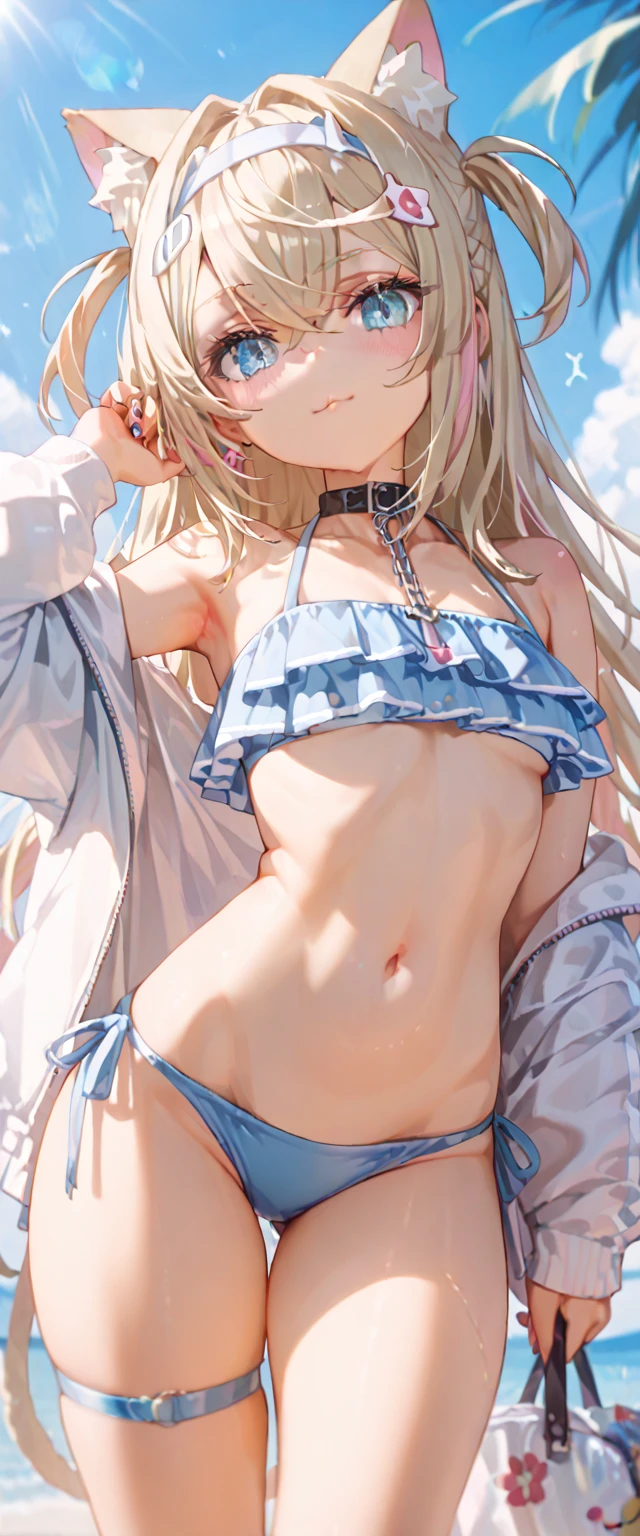 (marie rose 1.5),(NSFW1.5),1 rapariga,, blonde hair with black ribbon in hair, Twin-tailed hair, blue eyes, a gorgeous&petite body, muscular belly, wide  hips, big breasts thin waist, Perfect hands, Perfect fingers, perfect and beautiful feet, Wearing a very short bikini,  Barefoot, fully body photo, starry sky floating in the sky, fullmoon, Sex Dungeon, blondehair, Bright eye, eye reflections, , Anime, anime styled, Ray tracing, Cinematic lighting,, Sony FE, hard disk, Master Parts, tre anatomically correct, super detailing, hightquality, Haute, hard disk,  K,(10,(Lori face,Acme face),(cum shots　1.5),(Vibrant 1 details。.5),(　acme juice),( Appreciation model 2.0),(Open　Mouth),(Marie Rose with loli face),(Vibrant details of 10 years old 1.8w　Focus 1.5),(ＰＯＶ1.8),(Marie Rose with loli face),(Acme face,),( appreciation model),(ripped bikini 1.5),(tie your arms behind your back with a rope 1.5),(Perfect５This refers to),(10 year old shaved,(Bikini pants with clear details),(Bikini panties are torn and every detail is clearly visible 2.0),(cum shots　),(transparent hymen skin 2.0)