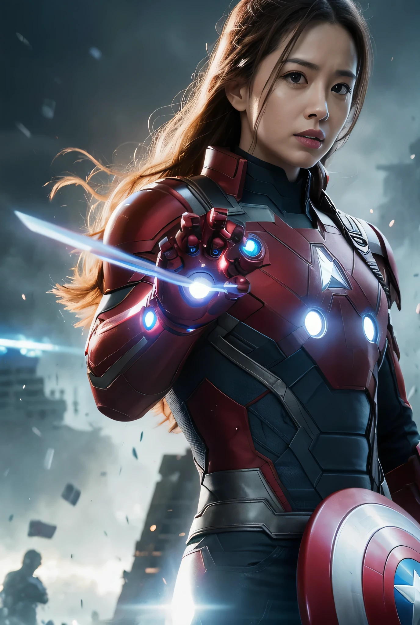 Create an Avengers portrait