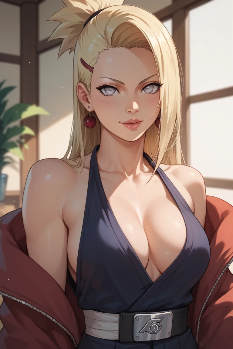 A sexy Yamanaka Ino anime illustration from Naruto