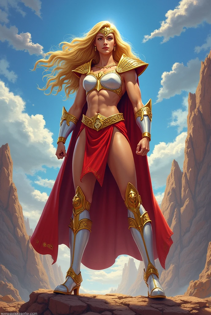 Exit photo of a 1girl,
blonde, white dress, choker, she_Go out,
dynamic pose,
cocky smile,
tall, (muscular body:1.3), (female hands:1.3),
skin teeth, narrow waist, thighs, wide hips, half eye closed, eyeliner, eyelaellas, perfect face, detailed eyes, face lighting,
looking at the viewer (masterpiece, high quality:1.2)