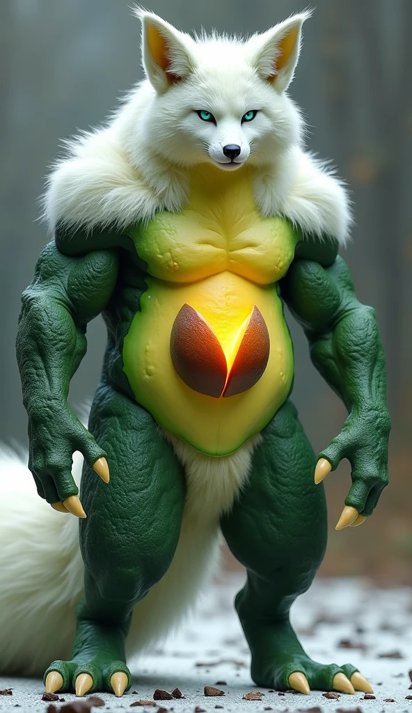 anthro, wolf, big_abs, hyper_muscles, tentacles, ((tentacle inserting itself inside the head of the penis, tentacle on nipples)), hyper_penis, ultra-realistic, two_toned_body, green and yellow body, white chest, white eyes, shiny_body, smug_expression, 4k, e621_post_recursion, anatomically_correct, masterpiece, best quality