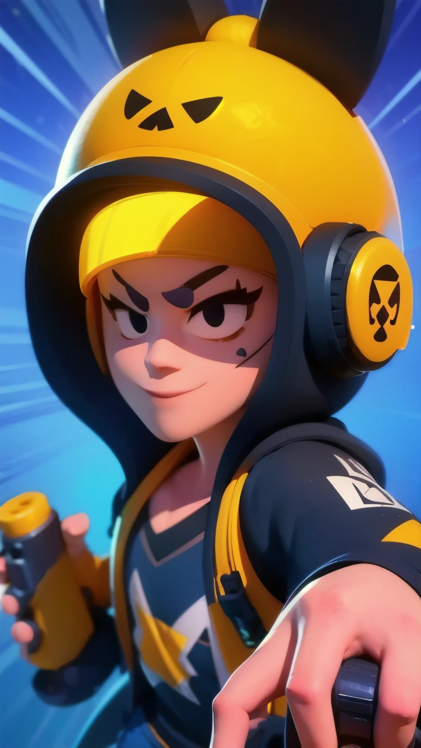 <lora:Valorant Raze:0.7>, <lora:AnimePunk:1>, anime punk, [soft image : low detail:17], lens flare:19, sitting down, beautiful face,  gorgeous woman, BREAK orange cap backwards, (beach background:1.1), black fingerless gloves, BREAK (orange sleeveless crop top:1.1), (wearing a  chestplate:1.2), and black headphones