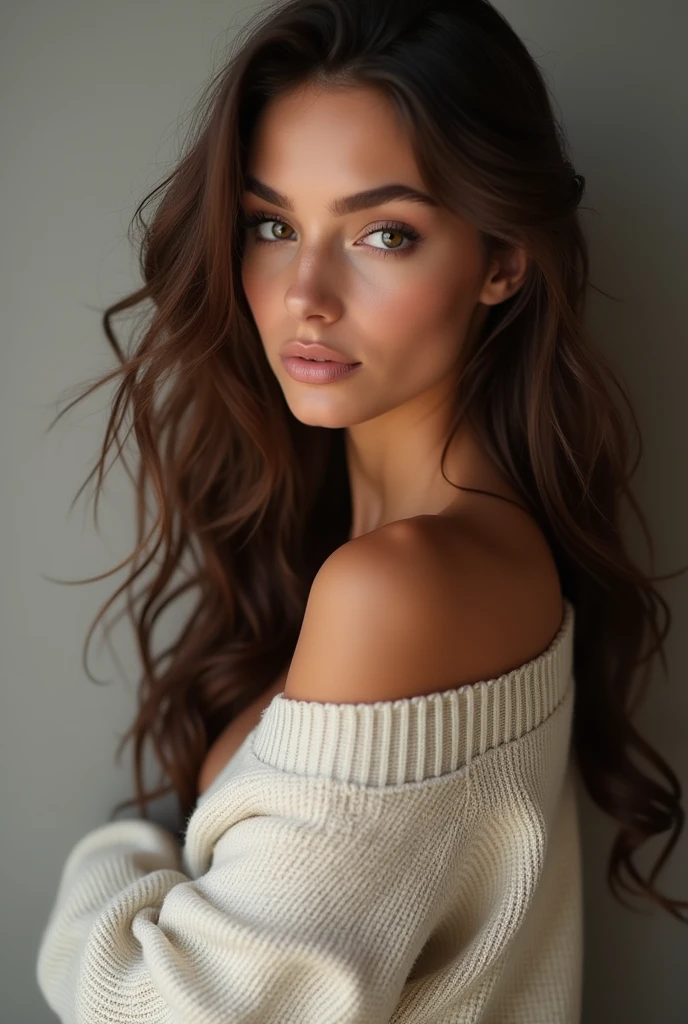 closeup headshot of S184_TaylorAlesia,a beautiful woman,in front of a (wall:1.1),wearing a (sweater:1.2),(8k, RAW photo, best quality, depth of field, ultra high res:1.2),(absurdres, intricate, photorealistic, masterpiece, ultra-detailed:1.3),