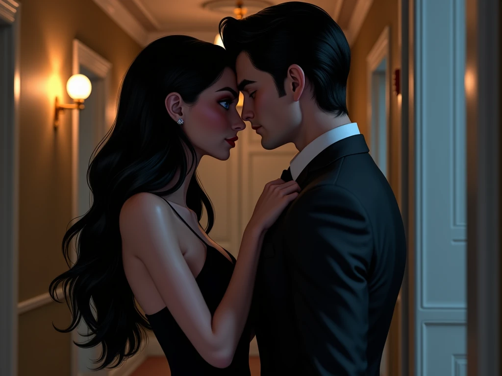 Lips to lips kissing an indian boy and an indian girl both standing without clothes lips of both boy and girls connected