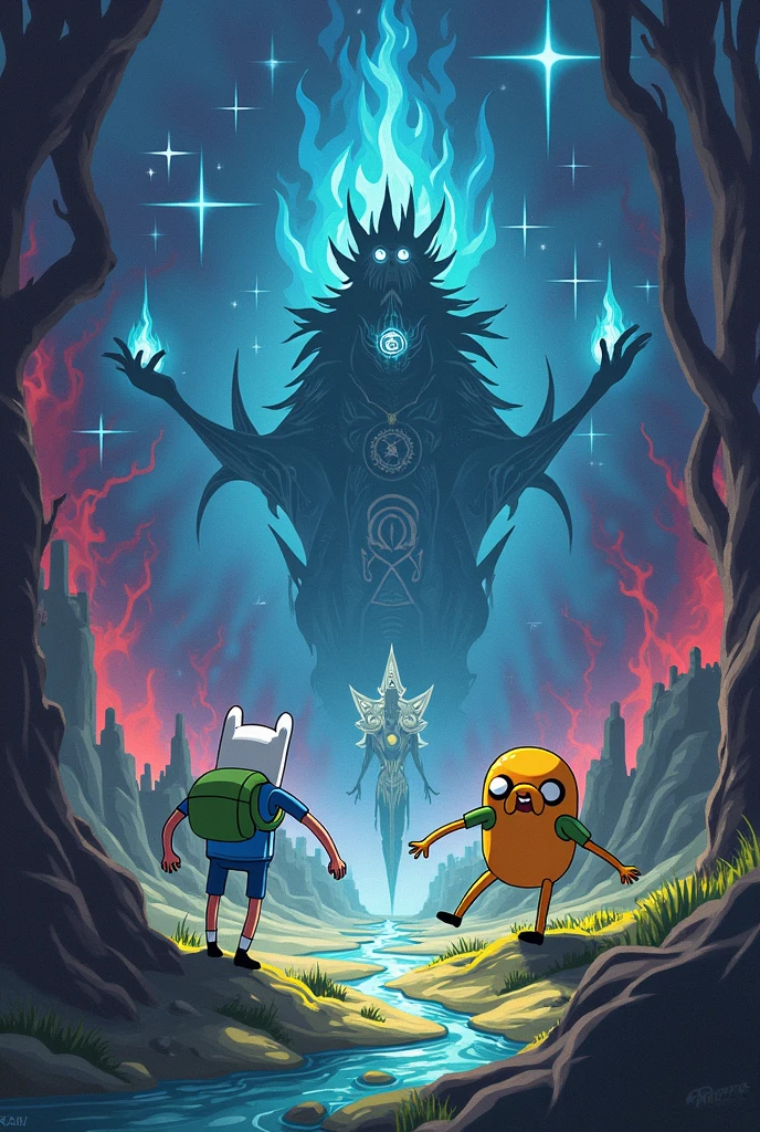 Adventure time version merged with Jujutsu Kaiser