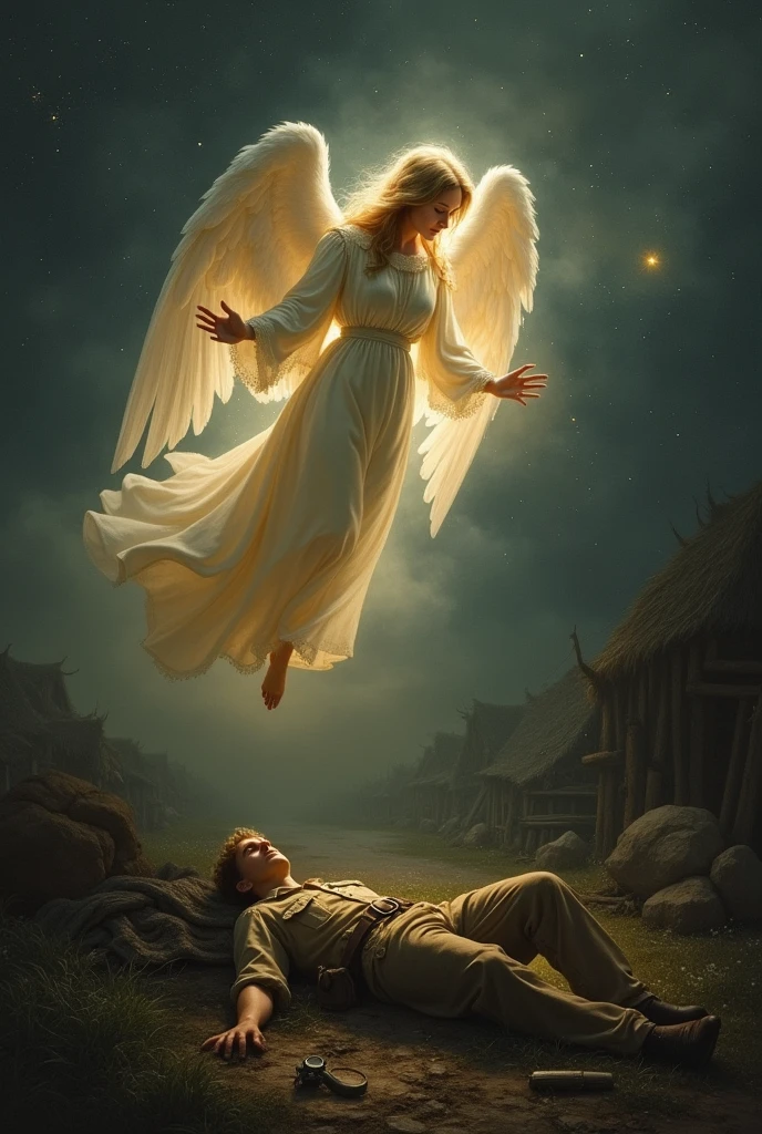 An angel murdered a fairy

