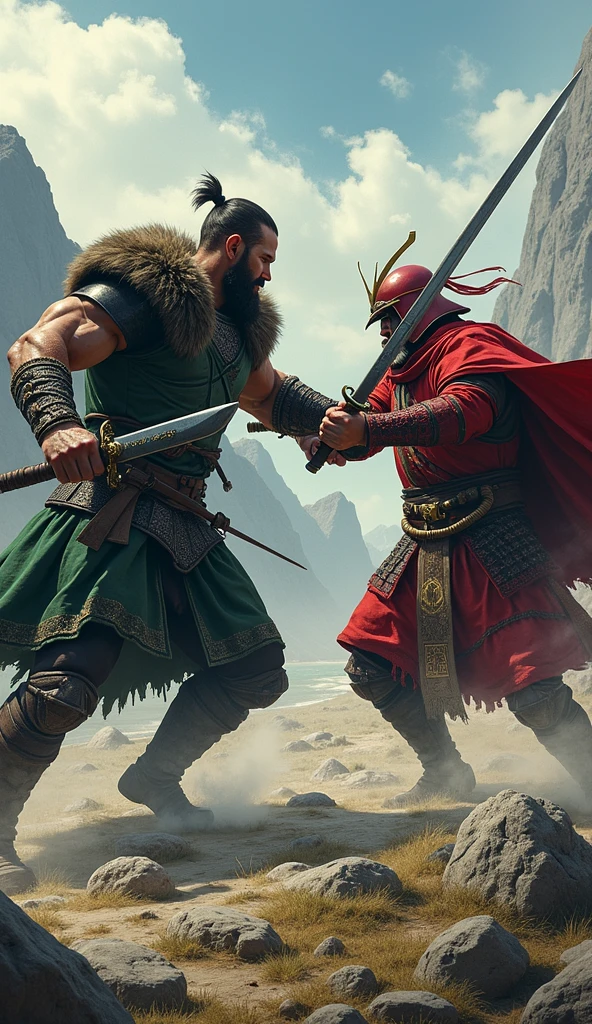 dungeons and dragons rpg warrior full body