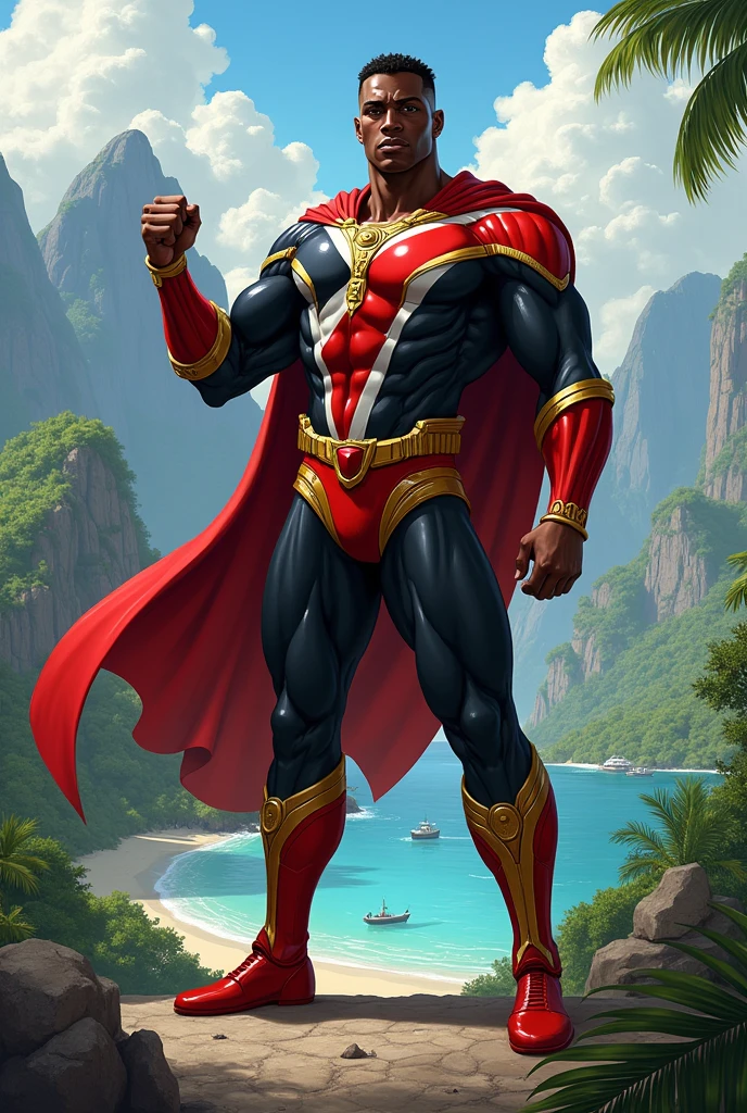 Generates a Venezuelan superhero