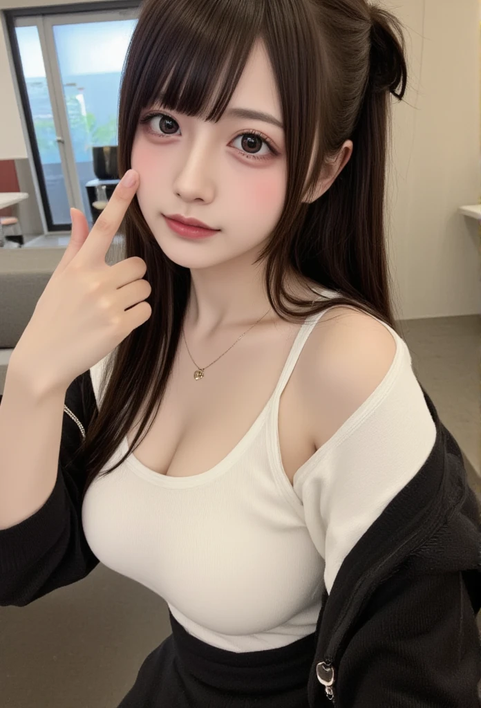 nsfw,Jiraikei_Fashion_Flux,masterpiece, best quality, hyper detailed, insanely detailed, 16k, absurdres, japanese,cute, kawaii, photorealistic, Realism, raw photo, real person,Angelic Very beautiful cute girl,20 yo,Beautiful detailed eyes, Detailed double eyelids,large breasts,

jiraikei,Jiraikei_makeup,upper body,night,city