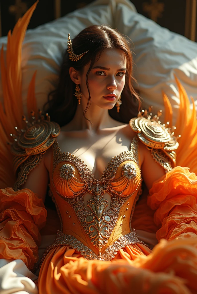 "AI crafts an 8K NSFW masterpiece, where technology and sensuality converge. A woman, showcased in her entirety, graces the scene with unmatched elegance. Every detail, from her distinctive face to her pronounced bust, is a testament to the unparalleled beauty that AI can capture."