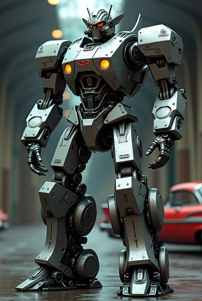 A highly detailed, intricate, and photorealistic image of an impressive ...