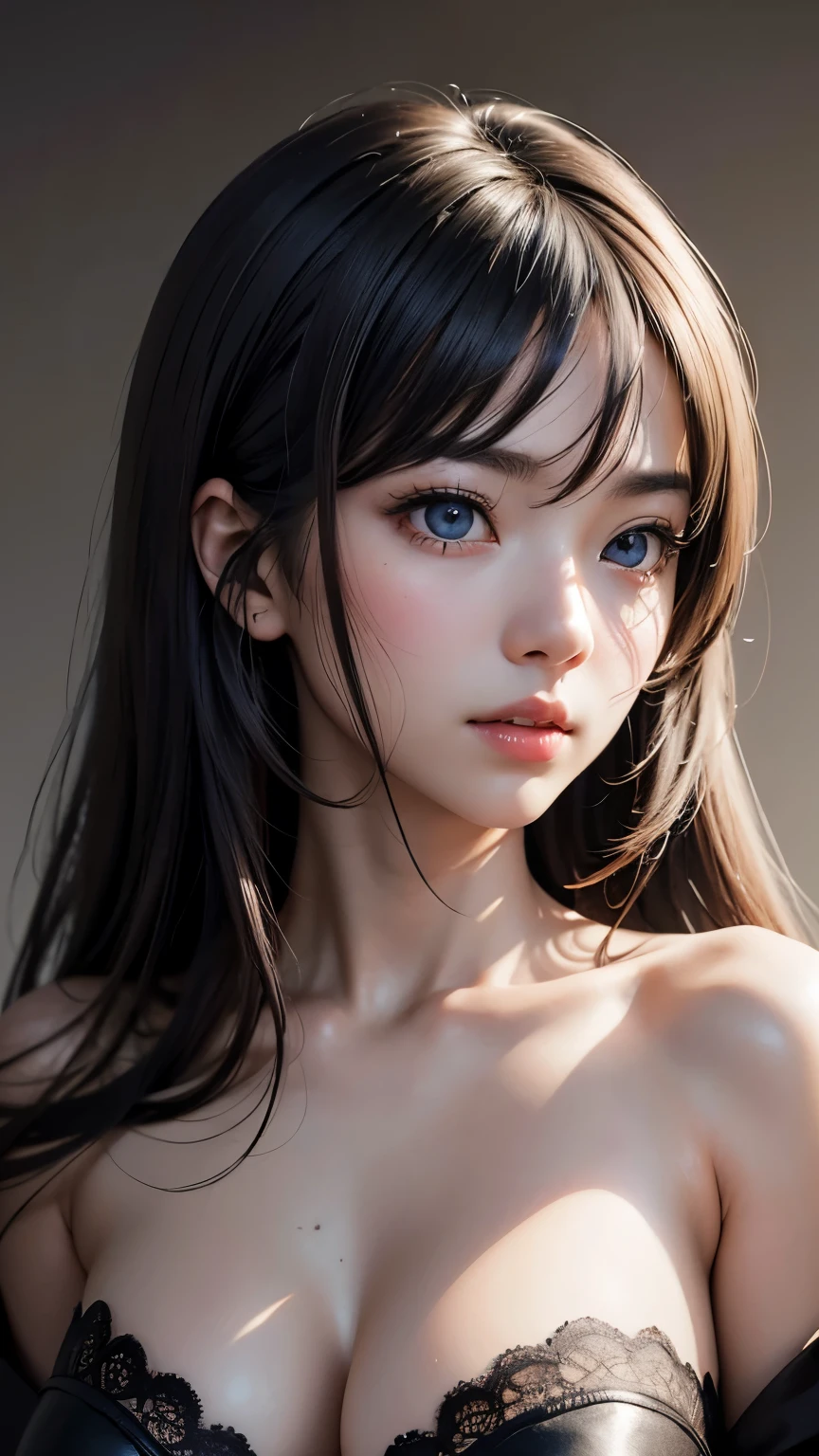 1girl , Half up-half down haircut, demon wings,-,
(realistic, photo-realistic:1.37),(8k, RAW photo, best quality, masterpiece:1.2), cute, ultra-detailed,heart-shaped pupils,physically-based rendering, ultra high res, looking at viewer,photorealistic,realistic, solo, photorealistic, best quality,extremely detailed face,extremely detailed eyes and face, beautiful detailed eyes,absurdres, incredibly absurdres,haunting smile,childish looks, best quality, masterpiece, portrait, a photography of a beautiful girl, detailed face, pov, (((depth of field))), pale and lustrous skin, (flat chest), neon glow, random background,