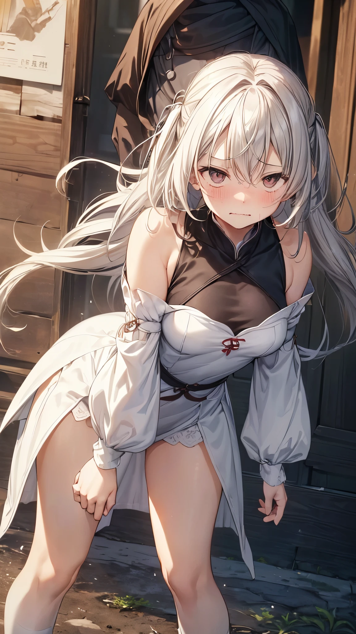 White cotton panties