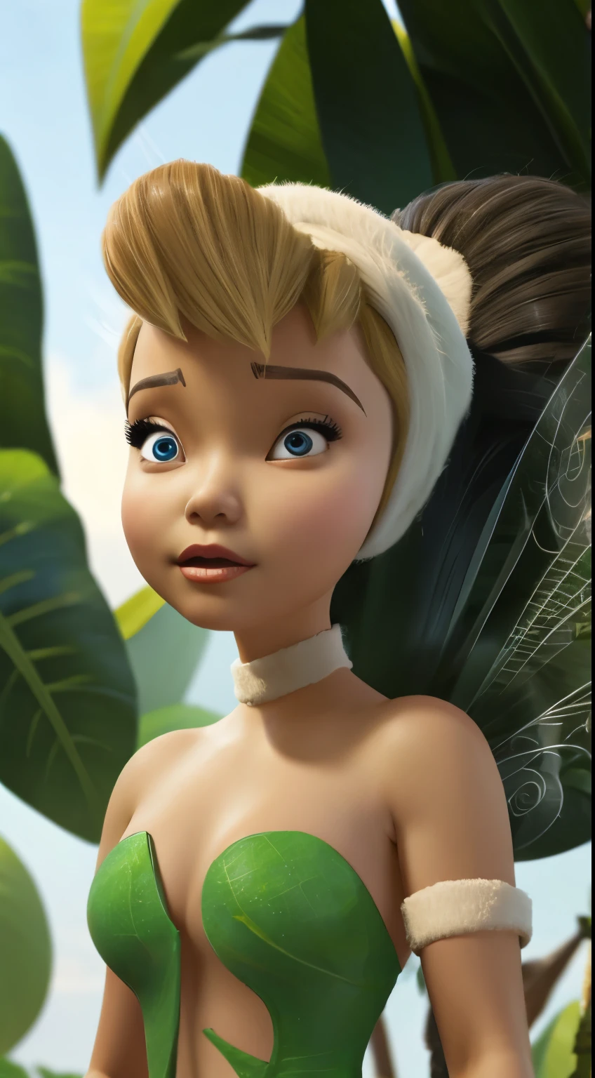 Tinkerbell (Disney) is very hot. busty. cutout. production