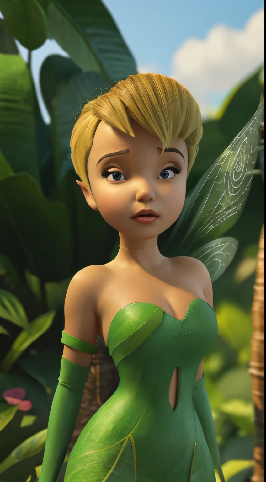 Tinkerbell (Disney) is very hot. busty. cutout. production