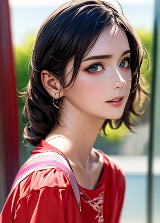 ((  top quality )),(Super Oconnor   ),(    very detailed),(    detailed description    ),((    best CG    )),(masterpiece), Super Fine Art 、(  top quality 、8k、32K、masterpiece)、(  realistic  )、(  realistic  :1.2)、(   oconnor  )、    very detailed、     very pretty face and eyes    、(( 1 female ))、(( search 。  hairstyles are random  :1.5))、   surimi waist  、Delicate body、(  top quality 、     attention to detail   、    rich skin details)、(  top quality 、8k、Oil paint:1.2)、    very detailed、(  realistic  、  realistic  :1.37)、    bright color, (   casual fashion:1.5)