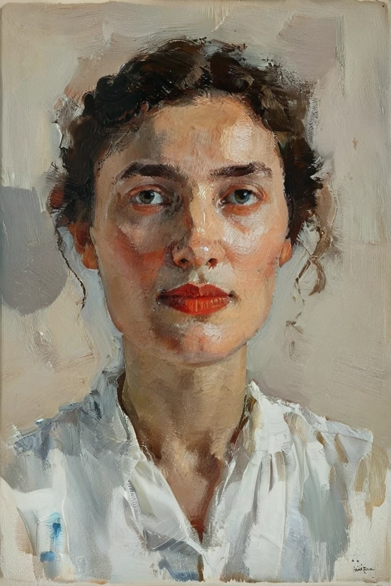 woman's face ( best quality ,  highres icon,   masterpiece :1.2),  costume, realistic:1.37, , Soft lines,  expressive facial expressions and postures , minimalist background, emphasis on light and shadow and spatial perception, Abundant negative space, Young .ink portrait,Soft, fluid lines, expressive facial features ,Delicate emotions,ink intensity contrast, simple background ,emphasis on light and shadow,amplitude,Abundant negative space,peaceful environment,serene atmosphere,,subtle details, but captivating,Subdivided colors , calm and introspective ,graceful posture,Smooth movements,Tender and innocent,Whisper of elegance ,quiet elegance,radiant glow,sublime beauty,vector illustration, covers,Natural and organic,nourishing and calming,Sublime simplicity,ethereal charm.