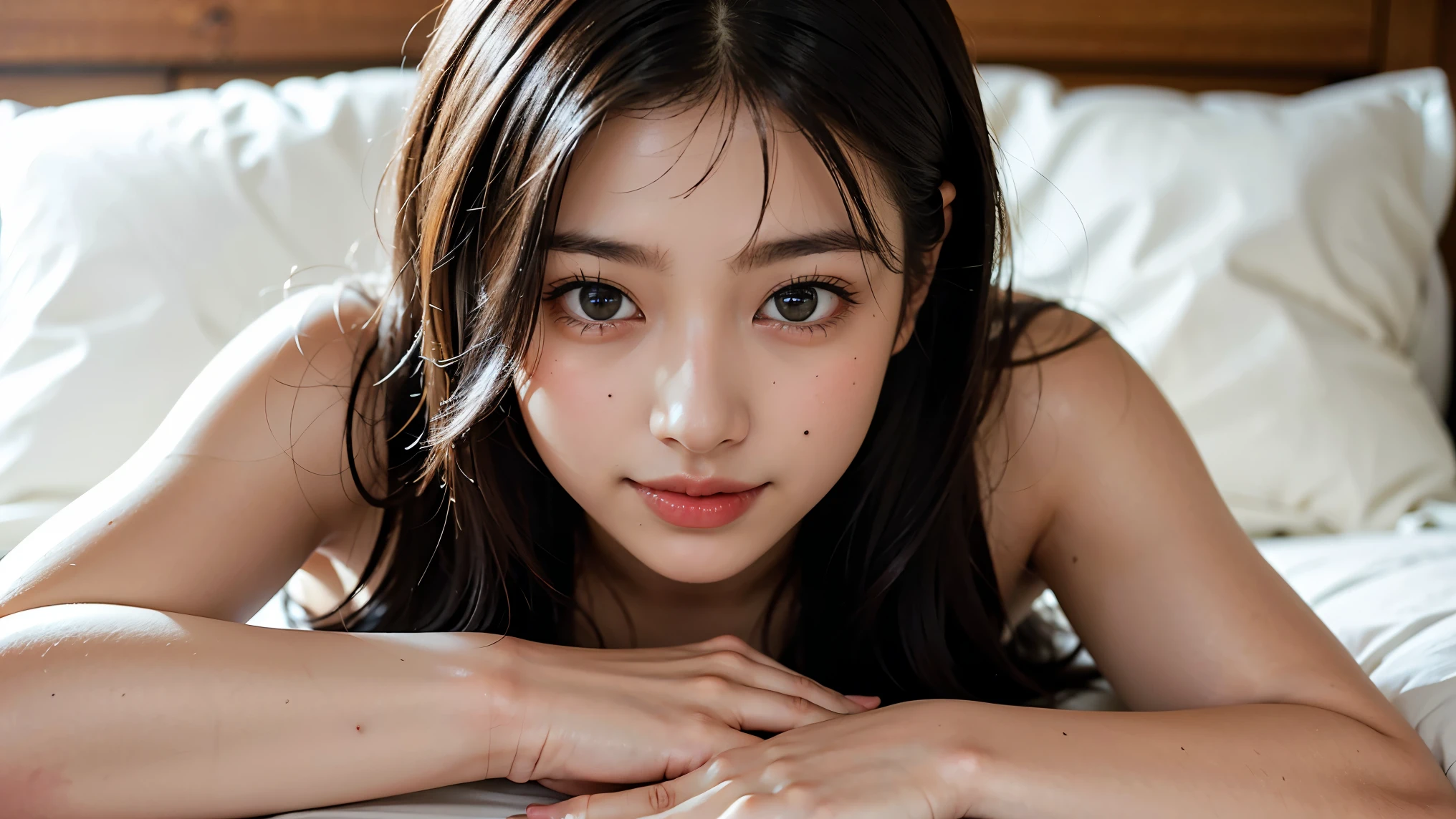 masterpiece, high quality,16K,32K,beautiful,Get used to it,Exquisite,extremely Get used to it, finely Get used to it, high quality, insanely Get used to it, ultra Get used to it, 超High resolution, high quality, beautiful face, Japanese, Browsing Caution,One girl, Very cute face, (Highly detailed eyes, Highly detailed face), (Ultra-realistic, High resolution), (最high quality:1.4), RAW Photos, (Realistic, Photorealistic:1.37), Professional photography, Cinematic Light, (Sleep on your back,lingerie:1.5),,Skin with attention to detail,,Glowing Skin, It gives me goosebumps,16, (High Twintails:1.7),(blush,Open_mouth,upper_body,Underarm:1.5)