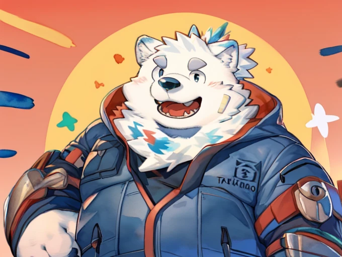 Scribble Wolf face, ((cute)),   anthro  (Wolf), ( greyish black fur :1.2),   comic style  , white beard, White abdomen, (Knight Outfit ,   long red cherry colored cloak by Arashi Takemoto), (close:1.5), Arashi Takemoto made ,  Milky Tiger Kamyuel  , by milkytiger1145, by 96panda, Generous Smile,  happy ,   open her mouth , (watercolor \( Medium \),   comic style  :1.2),Front View,   focus on face  ,  abstract background ,  fantasy,  Various colors,  colorful , 
  Embarrassing Face without shorts 