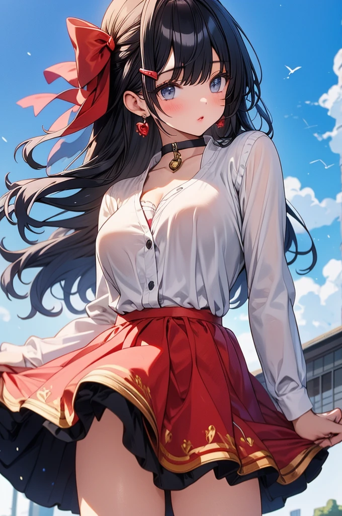 "In a quiet space, a single ray of light shines in, and in the center of it is a six-year-old Japan girl. The innocent beauty is beautifully depicted in the light, as if it were a painting.
This girl wears a unique style - virgin killer fashion. The fluffy skirt spares the girl's innocence, and the pop color pattern expresses cheerfulness and liveliness. The elaborate ribbons and sparkling beading accentuate her glamour and personality.
The girl's face stands out for its purity and pure eyes. His big eyes are both innocent and longing for knowledge, and his small mouth seems to be smiling. Her hair is silky black in the light.
Her presence is like a work of art in that space. The innocence and virgin killer fashion style are perfectly harmonized, making it not only visually beautiful but also deeply resonating in the heart.
In this work, the innocence of the girl, the details of her clothes, the composition in which she comes to the fore, are all delicately depicted in detail. It is a masterpiece that combines the innocence of a six-year-old girl with the style of virgin killer fashion."