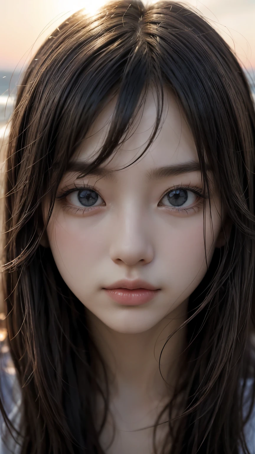 1girl ,Hinata Hyuga ,anime from realistic , quality detail , beutiful eyes , face hair ,perffect detail , realive detail , realism detail ,photrait , high reslusition detail, pink liptic ,cute girl 18  ,school