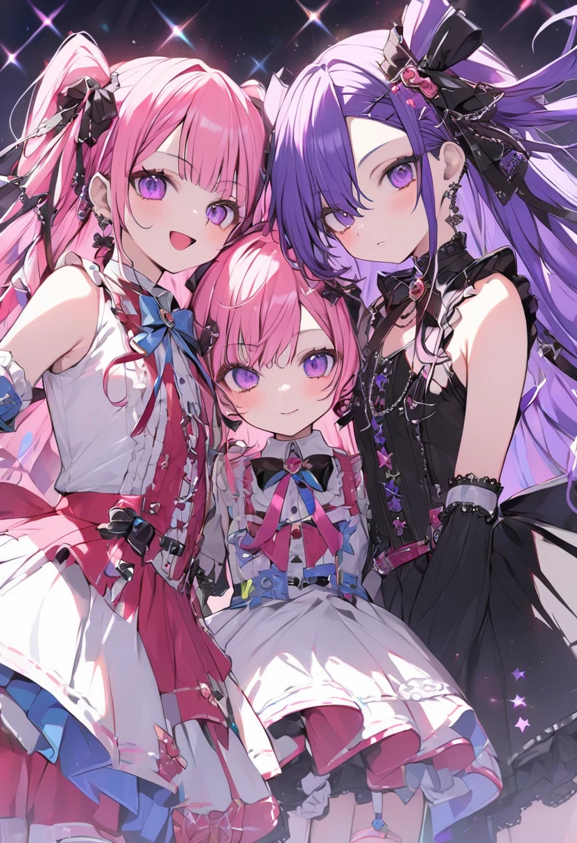 anime,An illustration,Magical girl,,Magical girlの衣装:detailed,Magical Effects,Light,すごくLight, Artistic, Artist, Color Art, Anthropomorphic Octopus,Use of magic with octopus legs wrapped around its body,Fancy,Fantasy,cute,最高にcute,最高masterpiece,masterpiece,3d,8k,Sparkling,Rich colors,pastel colour,Cast colorful spells,Frills,detailed,美しいLightと影,seems to be happy,魔法で戦うMagical girl,幻覚的で複雑なdetailed, dynamic pose,dynamic