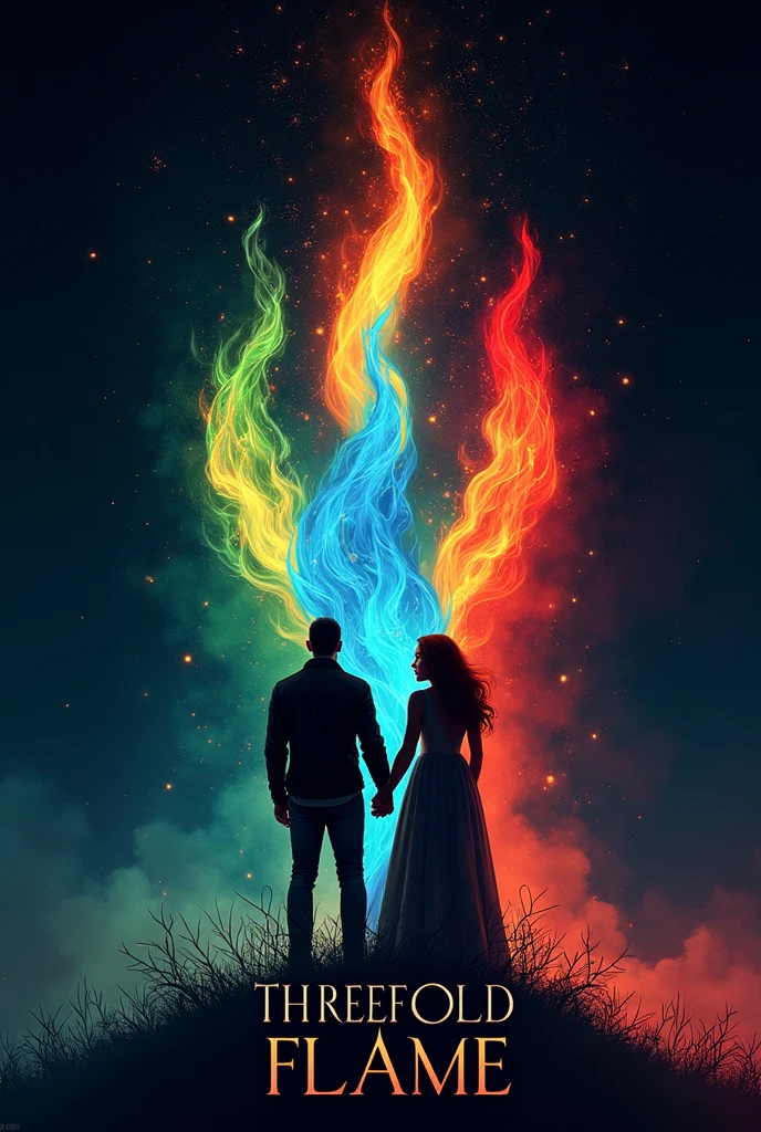 A mesmerizing and visually stunning photograph featuring a long exposure of people hugging, creating trails of psychedelic colors, representing the interconnectedness of World Hug Day, surreal ambiance