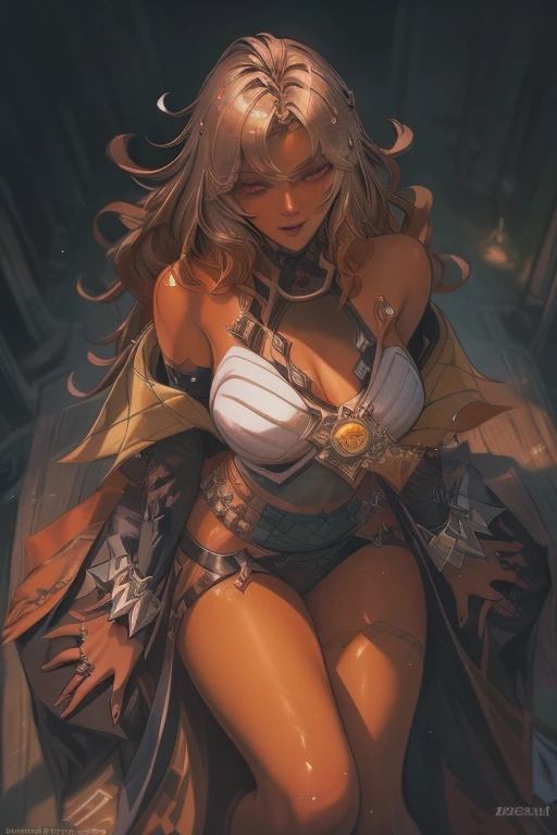 [best quality, shaded, extreme detail, highly detailed, ultra detailed, complex, realistic, perfect ???????, full view], furry, wolf woman, fluffy fur and hair, colorful fur, fluffy tail, fur glove, fur vest , navel, short skirt, fur pencil skirt, fur tights, fur shoes,detailed face, detailed eyes, detailed hands