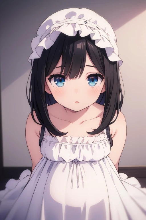 NSFW:1.9. Lewd Anime drawings with vivid colors Nude:1.9. Missionary Sex:1.9 Lying Down:1.9 Spread your legs wide and your penis goes into your pussy:1.9 tall women:1.9 Veil, All lace, White wedding dress, Mini skirt, Big breasts, Sweat, Naked:1.9. Blushing cheeks: Daytime:1.3 On the bed, white sheets, short black hair, ponytail:1.9 Straight hair Hair tie Sweep bangs to the side:1.9. Slanted eyes, brown eyes, tall, strong-willed, beautiful