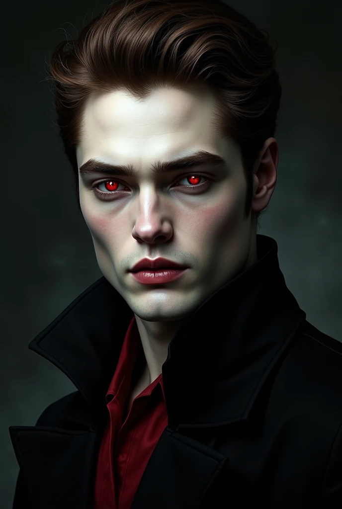 Create an image of the vampire Marcus Volturi with the description of his beautiful appearance and the striking features of Marcus Volturi from the book Twilight 