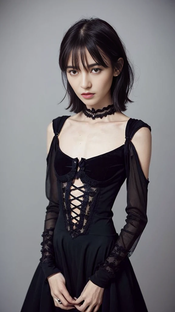 Child Mavis Dracula, short Hair over shoulder,