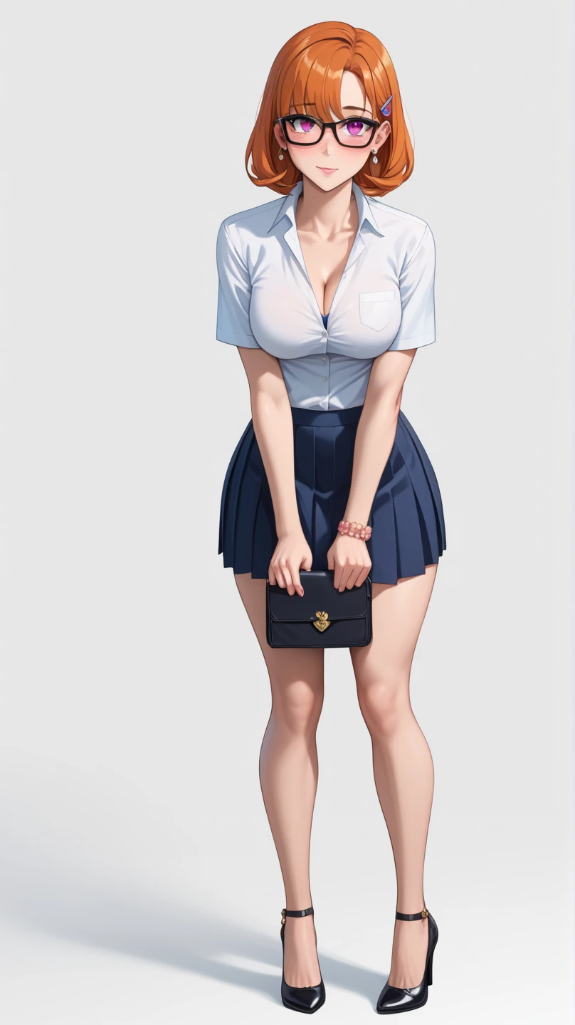 light blue hair,Qi bangs,Single high ponytail hair,Kizi,no clothes are worn,inside bedroom,Two-dimensional painting style,2D,Lift your skirt with both hands,The reveal panties,The top is translucent,Not wearing Bra,14岁,Not wearing Bra,One man only