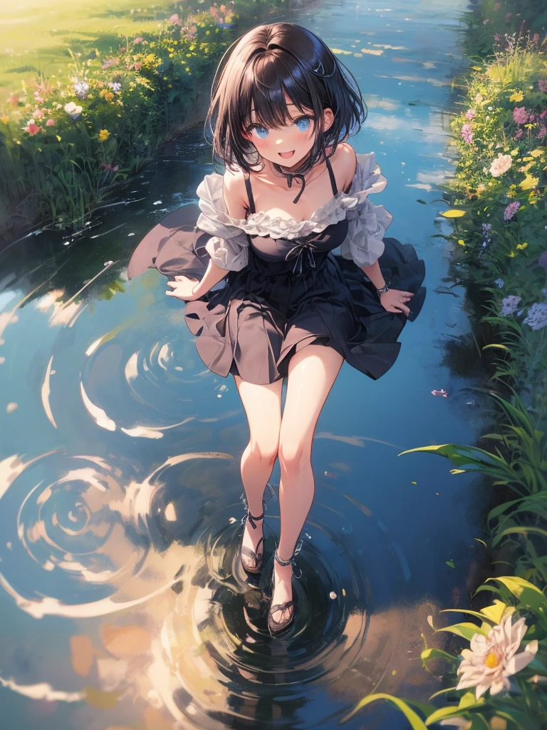Sensual woman、Beautifully detailed eyes、Beautifully detailed lips、Highly detailed face、Long eyelashes、Graceful appearance、Gothic dresses、Soft lighting、Dramatic Shadows、A calming color palette、Cinematic composition、Photorealistic、(Highest quality) 、4K、8K、High Resolution、masterpiece:1.2)、Super detailed、(Real、Photorealistic、Photorealistic:1.37)、Black panties、Stiletto heels、sit、sensual pose、bold pose、The skin is damp、Sweating、
masochist、blush、Embarrassed、Expressions of ecstasy、Spreading legs with hands、Distorted facial expressions、Tears are flowing、Heavily wet、With water droplets