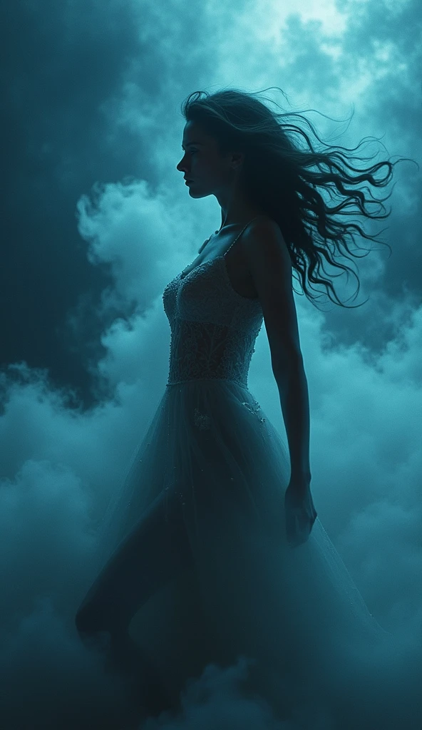 White moonlight girl  