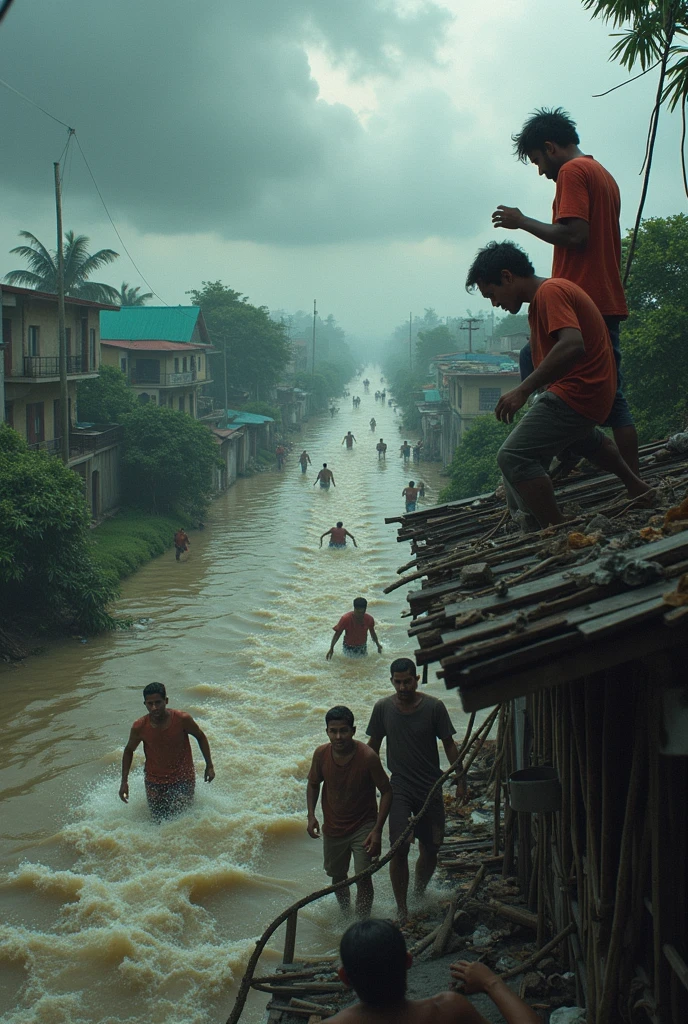 Indian tidal bar flooded Bangladeshis people, come from the Indian barrage 