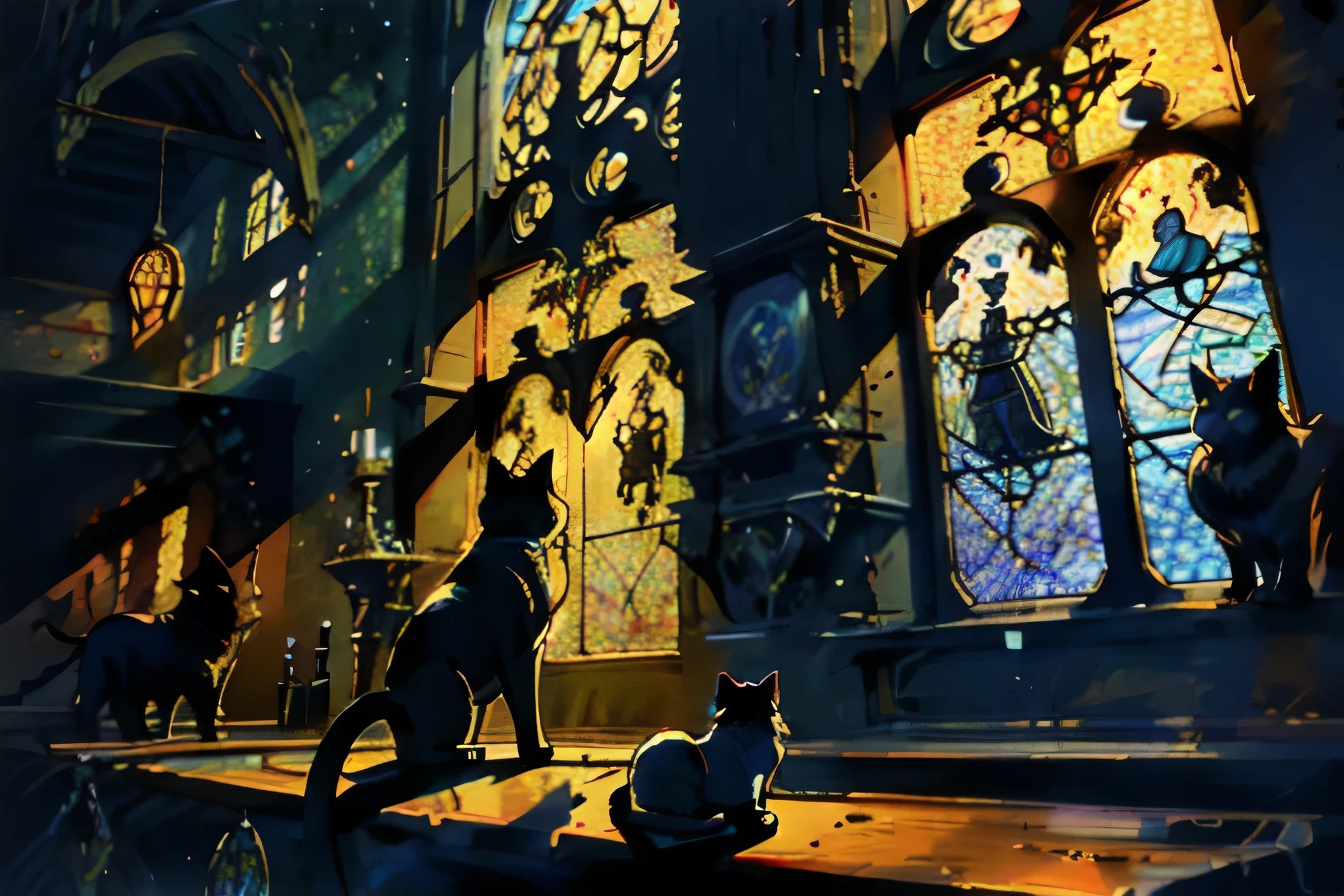black cats