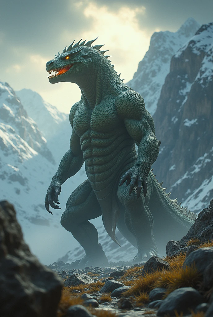 Spawn me Argonian in the world of Skyrim.
