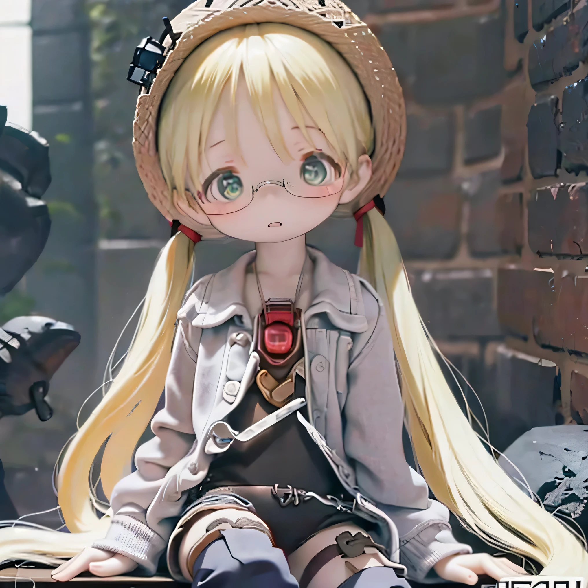 ,Rico, Made in Abyss,black rim
long sleeve sit