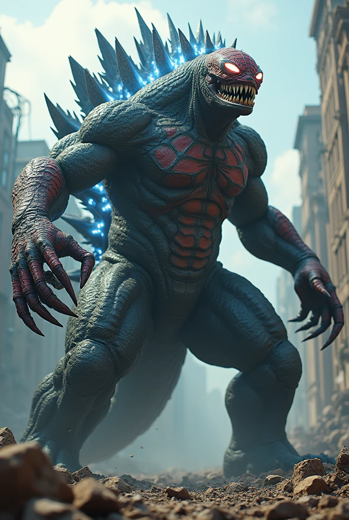 Kaiju No8 transformation full power to against with Kaiju No9