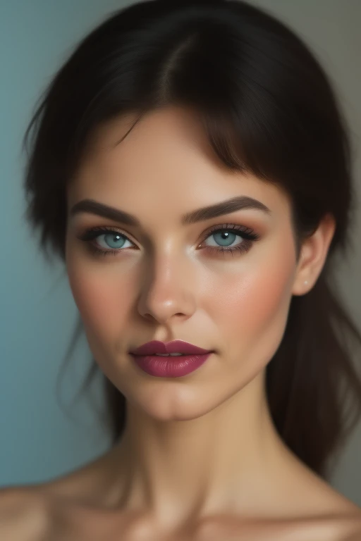 photograph, professional essay, realistic beautiful detailed Disney Princesses Belle or Elsa, all furry, unshaved, {Intricately detailed face, rosy cheeks with a touch of realism (((subtle hints of acne))), small and refined chin, dainty lips wearing (((light blue lipstick, understated makeup))), (((luminous light-colored eyes, enhanced with a delicate beige eyeshadow))), hyperrealistic, 8k, 3d render, cinematic lighting, vibrant colors, elegant, graceful pose, intricate details, photorealistic, sharp focus, f/1.2=2